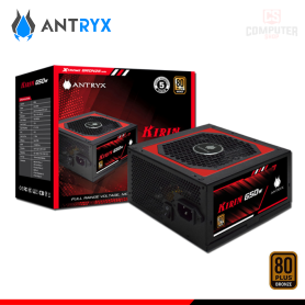 FUENTE DE PODER ANTRYX KIRIN 650W 80 PLUS BRONZE (PN:AP-KB650)