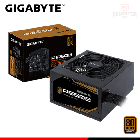 FUENTE DE PODER GIGABYTE P650B 650W 80 PLUS BRONZE