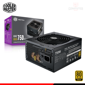 FUENTE DE PODER COOLER MASTER MWE 750 GOLD V2 750W 80 PLUS GOLD FULL MODULAR (PN:MPE-7501-AFAAG-U2)