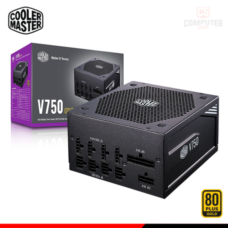 FUENTE DE PODER COOLER MASTER V750 V2 750W 80 PLUS GOLD FULL MODULAR