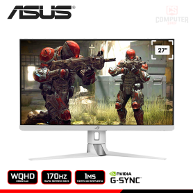 MONITOR ASUS ROG STRIX XG27AQ-W 27" WQHD 2560x1440/170HZ/1MS/COMPATIBLE NVIDIA G-SYNC