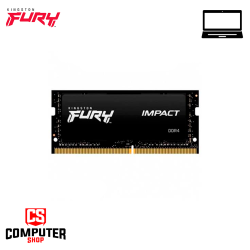 MEMORIA 8GB DDR4 KINGSTON FURY IMPACT SODIMM BUS 3200MHZ PN:KF432S20IB/8