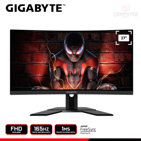 MONITOR GIGABYTE G27FC 27" FHD 1920x1080/165HZ/1MS/FREESYNC PREMIUM