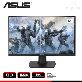 MONITOR ASUS TUF GAMING VG24VQE 24" FHD 1920x1080/165HZ/1MS/FREESYNC PREMIUM