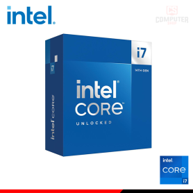 PROCESADOR INTEL CORE I7-14700K 3.40GHZ HASTA 5.60GHZ 33MB 20 CORE LGA1700 (PN:BX8071514700K)