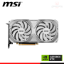 TARJETA DE VIDEO MSI GEFORCE RTX 4070 SUPER 12GB GDDR6X 192BITS VENTUS 2X WHITE OC