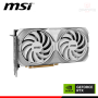 TARJETA DE VIDEO MSI GEFORCE RTX 4070 SUPER 12GB GDDR6X 192BITS VENTUS 2X WHITE OC