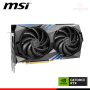 TARJETA DE VIDEO MSI GEFORCE RTX 4060Ti 8GB GDDR6 128BITS GAMING X (PN:912-V515-022)