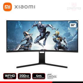 MONITOR XIAOMI 30" TW CURVO WFHD 2560x1080/200HZ/4MS/FREESYNC PREMIUM (PN:RMMNT30HFCW)