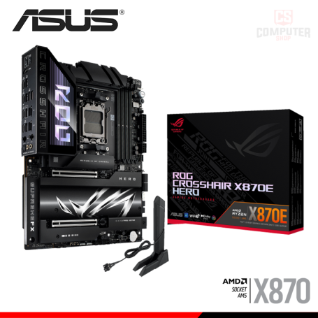 PLACA ASUS ROG CROSSHAIR X870E HERO ATX DDR5 AMD AM5