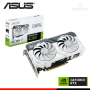 TARJETA DE VIDEO ASUS GEFORCE RTX 4060 8GB GDDR6 128BITS DUAL WHITE OC (PN:90YV0JC2'MVAA00)