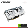 TARJETA DE VIDEO ASUS GEFORCE RTX 4060 8GB GDDR6 128BITS DUAL WHITE OC (PN:90YV0JC2'MVAA00)