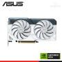 TARJETA DE VIDEO ASUS GEFORCE RTX 4060 8GB GDDR6 128BITS DUAL WHITE OC (PN:90YV0JC2'MVAA00)