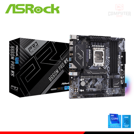 PLACA ASROCK B660M PRO RS DDR4 LGA 1700 (PN:90'MXBGW0'A0UAYZ)