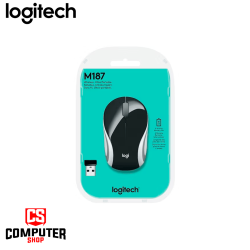 Mouse Logitech M187 Nano Mini Wireless Black