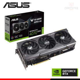 TARJETA DE VIDEO ASUS GEFORCE RTX 4070 SUPER 12GB GDDR6X 192BITS TUF GAMING OC (PN:90YV0K80-M0AA00)