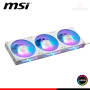 COOLER PARA CASE MSI MPG EZ120 WHITE ARGB 120MM PACKx3 CON CONTROLADOR