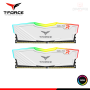 MEMORIA 16GB (8GBx2) DDR4 T-FORCE DELTA RGB WHITE BUS 3200MHZ (PN:TF4D48G3200HC16CBK)