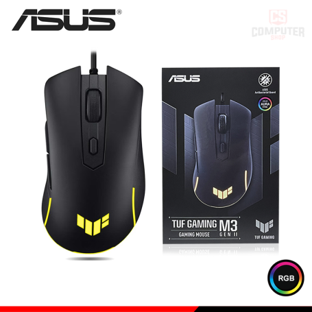 MOUSE ASUS TUF GAMING P309 M3 GEN II RGB DPI 8000 CONECTIVIDAD WIRED USB