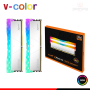 MEMORIA 32GB (16GBx2) DDR5 V-COLOR MANTA XPRISM RGB WHITE INTEL XMP BUS 6000MHZ (PN:TMXPL1660836WWK)