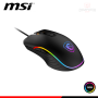 MOUSE MSI FORGE MG300 BLACK RGB DPI 7,200 CONECTIVIDAD WIRED USB