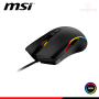 MOUSE MSI FORGE MG300 BLACK RGB DPI 7,200 CONECTIVIDAD WIRED USB