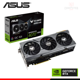 TARJETA DE VIDEO ASUS GEFORCE RTX 4070Ti SUPER 16GB GDDR6X 256BITS TUF GAMING OC (PN:90YV0KG0-M0AA00)