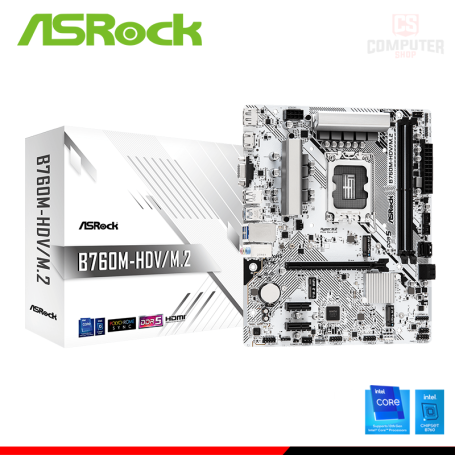 PLACA ASROCK B760M-HDV/M.2 M.ATX DDR5 LGA 1700