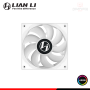 COOLER PARA CASE LIAN LI ST 120 WHITE ARGB 120MM PACKx3 CON CONTROLADOR (PN:ST120-3W)