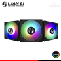 COOLER PARA CASE LIAN LI ST 120 BLACK ARGB 120MM PACKx3 CON CONTROLADOR (PN:ST120-3B)