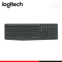 KIT LOGITECH MK235 WIRELESS SP BLACK TECLADO + MOUSE