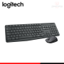 KIT LOGITECH MK235 WIRELESS SP BLACK TECLADO + MOUSE