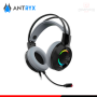 AUDIFONO ANTRYX IRIS-K GRAY RAINBOW CON MICROFONO SONIDO 7.1 CONEXIÓN USB (PN:AGH-7100KGY)