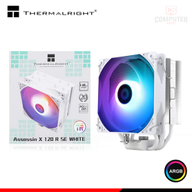 THERMALRIGHT ASSASSIN X REFINED SE WHITE ARGB COOLER CPU REFRIGERACION AIRE COMPATIBLE AMD/INTEL