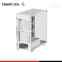 CASE DEEPCOOL CG580 WHITE SIN FUENTE VIDRIO TEMPLADO MID TOWER