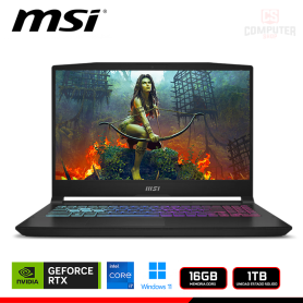 LAPTOP MSI KATANA 15 B13VGK GEFORCE RTX 4070 8GB GDDR6/CI7-13620H /15.6" FHD/16GB/SSD 1TB/WINDOWS 11