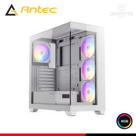 CASE ANTEC CX300 ELITE WHITE RGB SIN FUENTE VIDRIO TEMPLADO MID TOWER (PN:0-761345-10096-0)