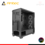 CASE ANTEC DF600 FLUX BLACK ARGB SIN FUENTE VIDRIO TEMPLADO MID TOWER (PN:0-761345-80060-0)