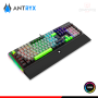 TECLADO ANTRYX MK ZIGRA EVO BLACK GRAY MECANICO RED SWITCH WIRED USB (PN:AMK-900KRE-SP)