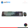 KIT ANTRYX GC-5600 TECLADO RGB RAINBOW SWITCH RED USB + MOUSE RGB USB