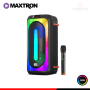 PARLANTE MAXTRON FASSANO MX 602B RGB BLACK CONEXIÓN BLUETOOTH