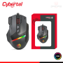 MOUSE CYBERTEL KILLER CBX M600 BLACK RGB DPI 7,200 CONECTIVIDAD WIRED USB