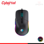 MOUSE CYBERTEL STRIKER CBX M601 BLACK RGB DPI 7,200 CONECTIVIDAD WIRED USB