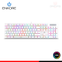 TECLADO ENKORE ROYALE ENK 1003W WHITE RGB MECANICO WIRED USB