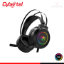 AUDIFONO CYBERTEL DESTROYER CBX H502 RGB CON MICROFONO SONIDO 7.1 CONEXIÓN USB