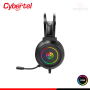 AUDIFONO CYBERTEL DESTROYER CBX H502 RGB CON MICROFONO SONIDO 7.1 CONEXIÓN USB