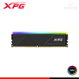 MEMORIA 8GB DDR4 XPG SPECTRIX D35G BLACK RGB CON DISIPADOR BUS 3200MHz (PN:AX4U32008G16A-SBKD35G)