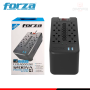 ESTABILIZADOR FORZA FVR-1222USB 1200VA/600W 8 TOMAS + 2 USB 220V