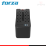 ESTABILIZADOR FORZA FVR-1222USB 1200VA/600W 8 TOMAS + 2 USB 220V