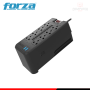 ESTABILIZADOR FORZA FVR-1222USB 1200VA/600W 8 TOMAS + 2 USB 220V